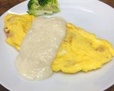 🔰包まない！ミックスベジタブルの簡単オムライス作り方8写真