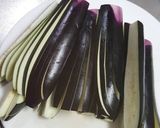 茄子の洋風煮浸し、バルサミコソース。作り方1写真