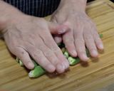 とまらぬ旨さ♪オクラと韓国海苔のサラダ作り方3写真