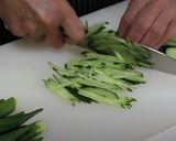 とまらぬ旨さ♪オクラと韓国海苔のサラダ作り方5写真