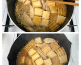 手羽中と厚揚げの煮物＊食材2つの満腹和食作り方8写真