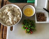 豪快シンプル炒飯！作り方1写真
