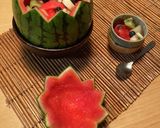 夏休み子どもと作る！すいかポンチ♪作り方4写真