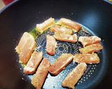 カジキマグロのカレー炒め作り方2写真