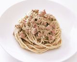 ババガヌーシュと鴨ローストの冷製パスタ作り方6写真