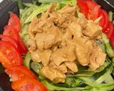 鶏のゆで汁で作る 鶏塩そうめん作り方1写真