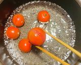 オクラとトマトの白醤油おひたし(下処理付作り方5写真