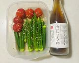 オクラとトマトの白醤油おひたし(下処理付作り方6写真