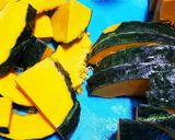 お年寄り絶賛シリーズ☆南瓜カレー天麩羅☆作り方1写真