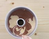チョコマーブルシフォンケーキ作り方18写真