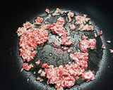怠け者の残りご飯とミンチとキムチ炒飯作り方1写真