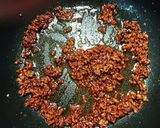 怠け者の残りご飯とミンチとキムチ炒飯作り方3写真