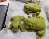 カエルパン　(抹茶パン)作り方11写真