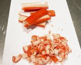 はんぺんチリソース(エビの代替品)作り方2写真