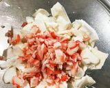 はんぺんチリソース(エビの代替品)作り方3写真