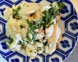 サッパリした#白和風梅干しと大葉和え豆腐作り方5写真