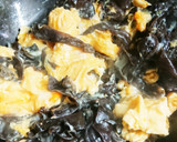 きくらげと卵のごま油炒め作り方7写真