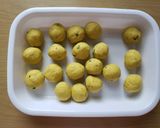 かぼちゃのお豆腐白玉作り方3写真