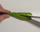 甘長と釜あげしらすのゴマ油炒め作り方4写真