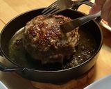 肉！肉汁♫肉肉しいお肉だけジャンボバーグ作り方5写真