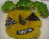 子どもと作る♪豚こまカボチャハンバーグ作り方7写真