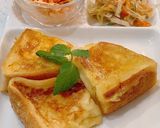 レンジで簡単♡我が家のフレンチトースト♬作り方5写真