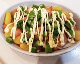 ジャーマンポテトとオクラのチーズ焼き作り方6写真