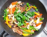 ライスで一工夫したガパオライス作り方6写真