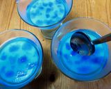 ポッチャマ白玉と流氷ゼリー作り方8写真