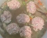 鶏だんごスープ作り方3写真