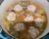 鶏だんごスープ作り方4写真