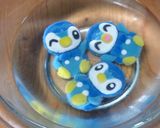 ポッチャマ白玉と流氷ゼリー作り方21写真