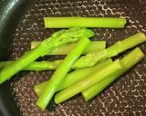 グリーンアスパラのハム巻き作り方1写真