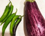 なすと唐辛子の焼き浸し作り方1写真
