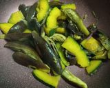 茄子とかぼちゃの炒め物作り方4写真