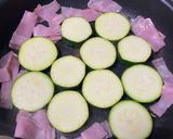 ズッキーニのベーコンチーズのっけ焼作り方2写真