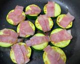 ズッキーニのベーコンチーズのっけ焼作り方4写真