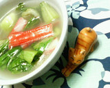 簡単✿青梗菜と❀カニかまの✿あんかけ風作り方11写真
