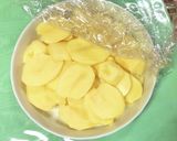 茹でずに簡単！ジャガイモのスープ作り方1写真