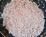 三色丼☆豚とたまごのそぼろ丼作り方3写真