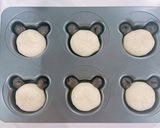 イングリッシュマフィン型くま☆パンダパン作り方10写真