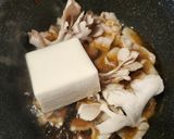 豆腐&豚バラ☆旨みは舞茸汁☆寒い日の夜食作り方2写真