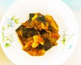 夏だもん！カレー味　なすのトマト煮♪作り方15写真