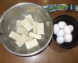 高野豆腐卵とじ♪簡単・胃弱の漢方食養生作り方1写真