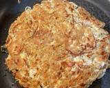 オートミールと豆腐でお好み焼き作り方7写真