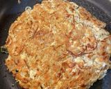 オートミールと豆腐でお好み焼き作り方7写真