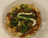 オートミールと豆腐でお好み焼き作り方9写真