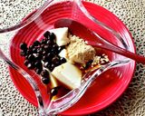 京和菓子　豆奴　豆乳寒天あんみつ　老舗味作り方5写真
