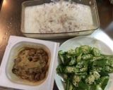 長芋と納豆とオクラ焼き作り方1写真