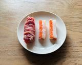 紅白肉巻き作り方4写真